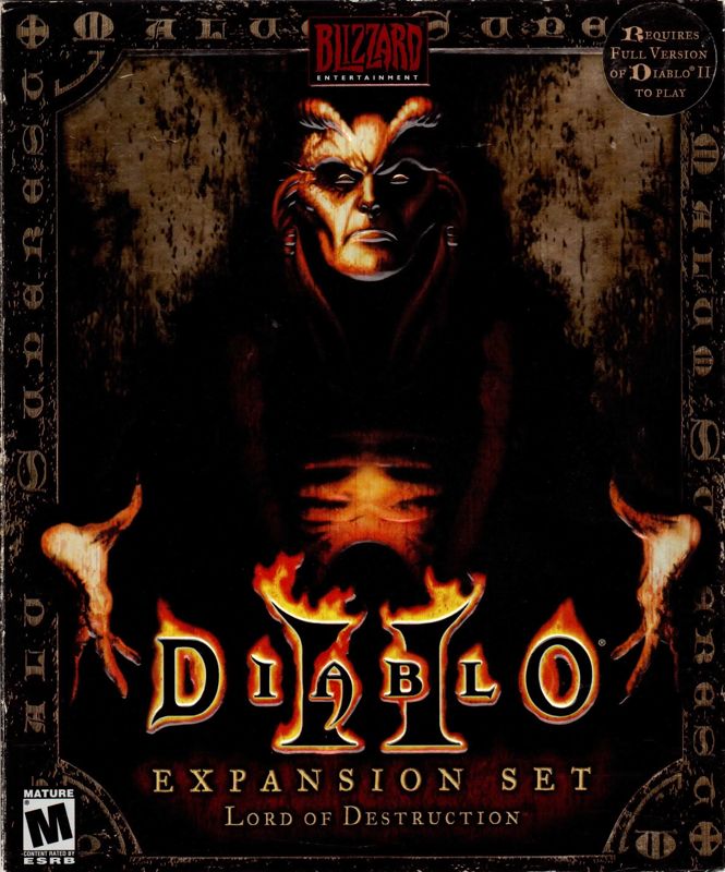 Front Cover for Diablo II: Lord of Destruction (Macintosh and Windows)