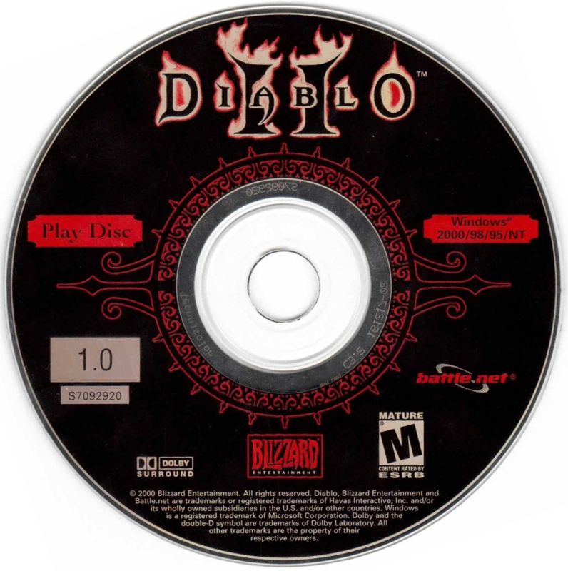 Media for Diablo II (Windows): Disc 1/3