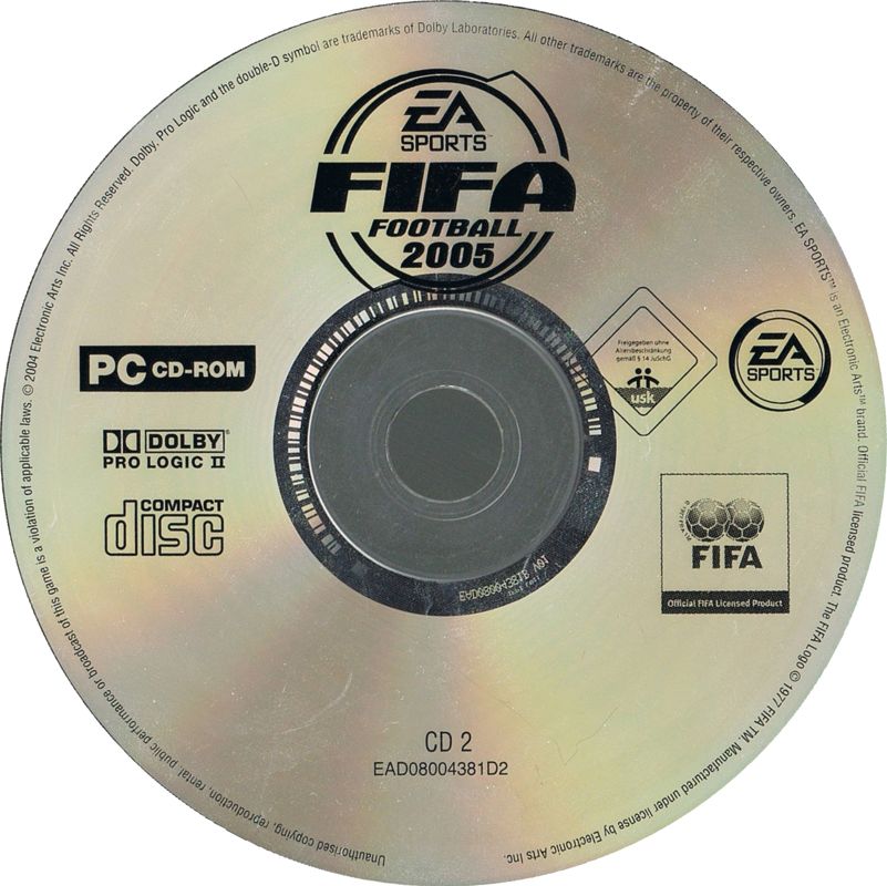 Media for FIFA Soccer 2005 (Windows): Disc 2