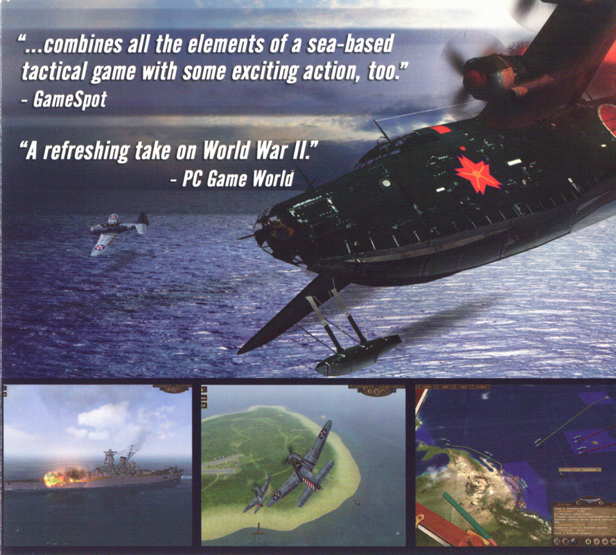 Inside Cover for Pacific Storm (Windows): Left