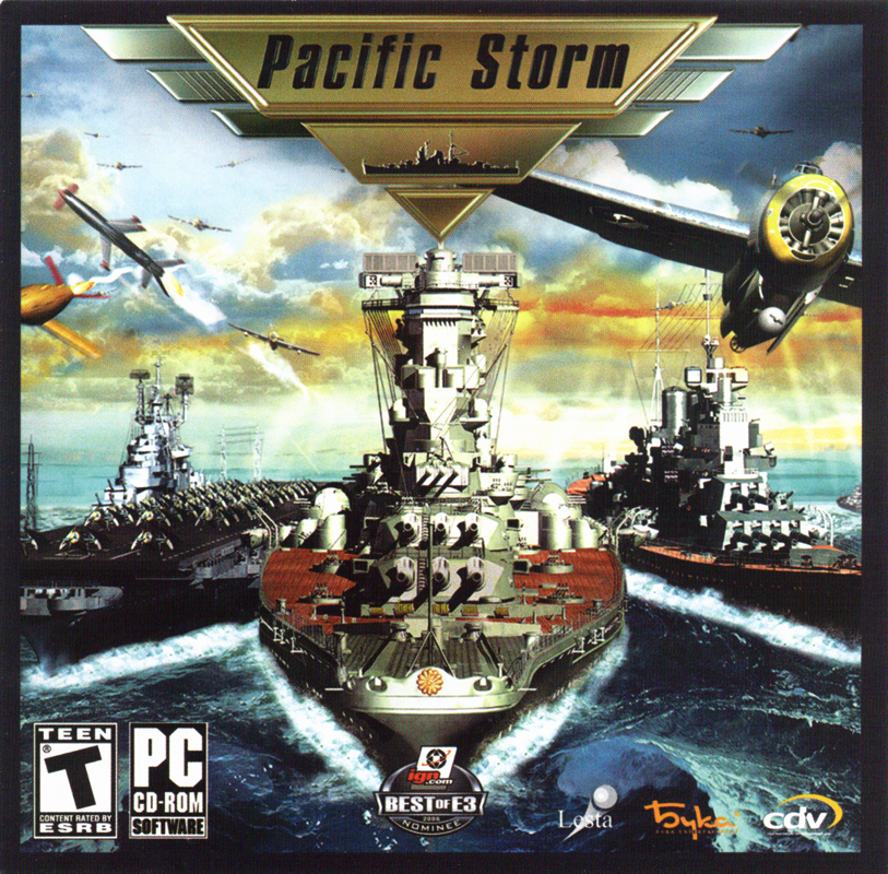 Other for Pacific Storm (Windows): Jewel Case - Front