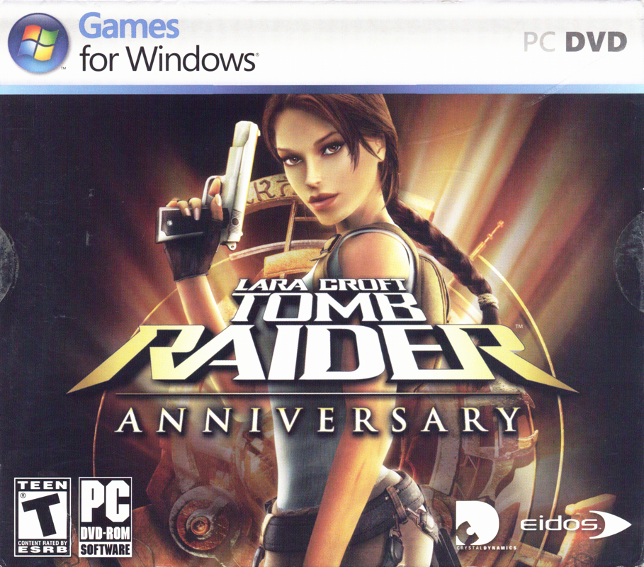 Lara Croft Tomb Raider Anniversary Cover Or Packaging Material Mobygames 