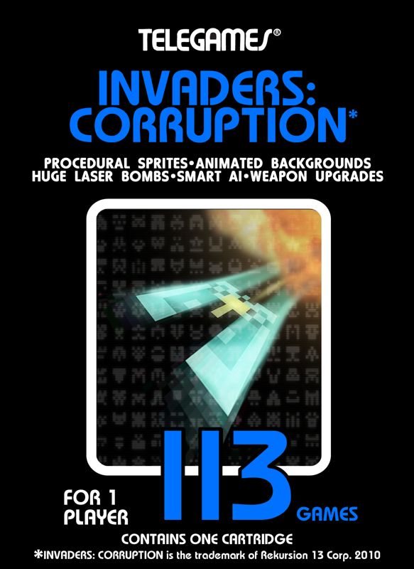 Front Cover for Invaders: Corruption (Macintosh and Windows)