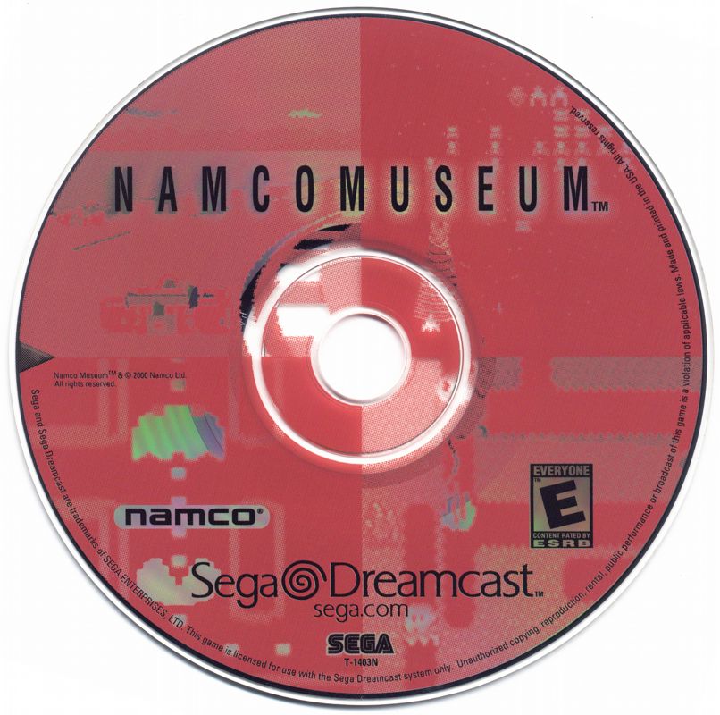 Media for Namco Museum 64 (Dreamcast)