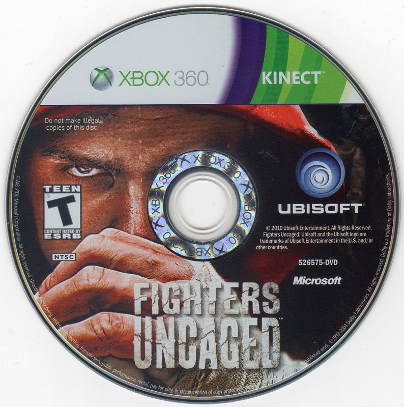 Media for Fighters Uncaged (Xbox 360)
