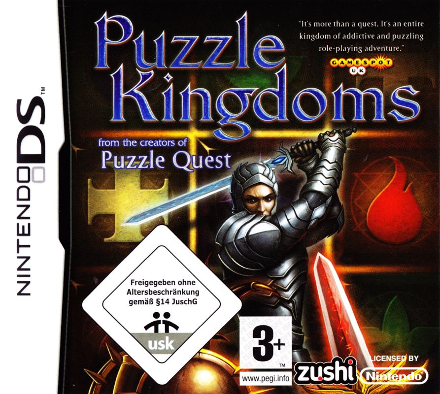 Front Cover for Puzzle Kingdoms (Nintendo DS)