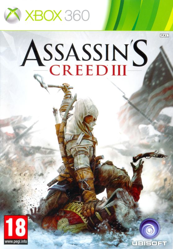 Front Cover for Assassin's Creed III (Xbox 360)