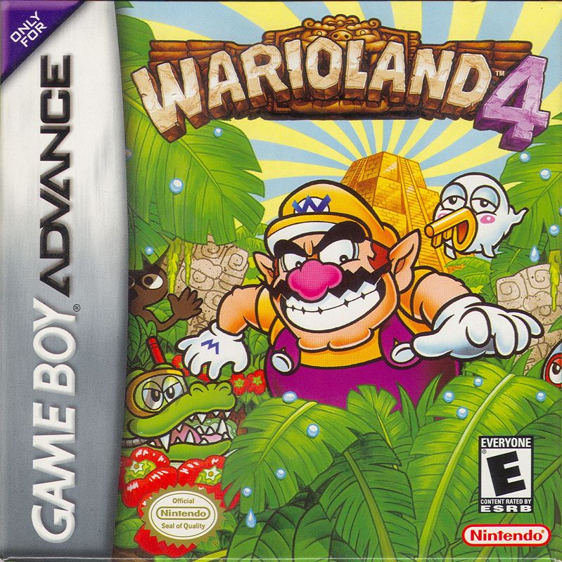 Front Cover for Wario Land 4 (Game Boy Advance)
