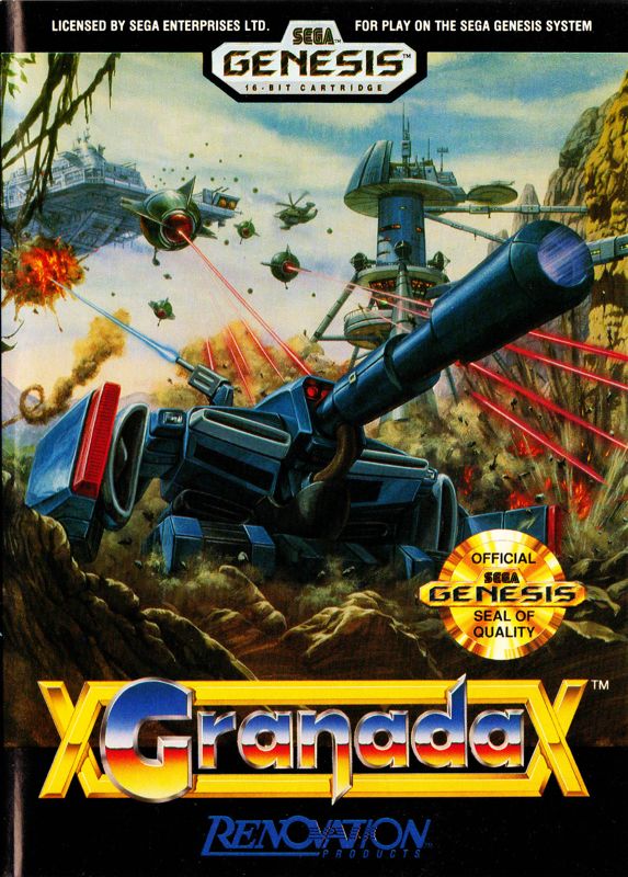 Front Cover for Granada (Genesis)