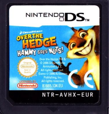 Media for Over the Hedge: Hammy Goes Nuts! (Nintendo DS)