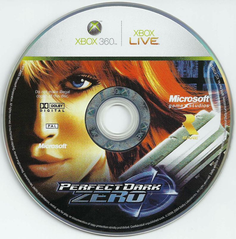 Media for Perfect Dark Zero (Xbox 360)