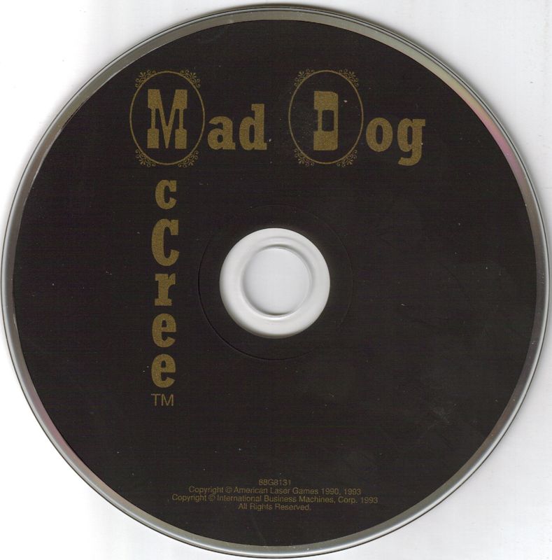 Media for Mad Dog McCree (DOS): Free-with-computer CD