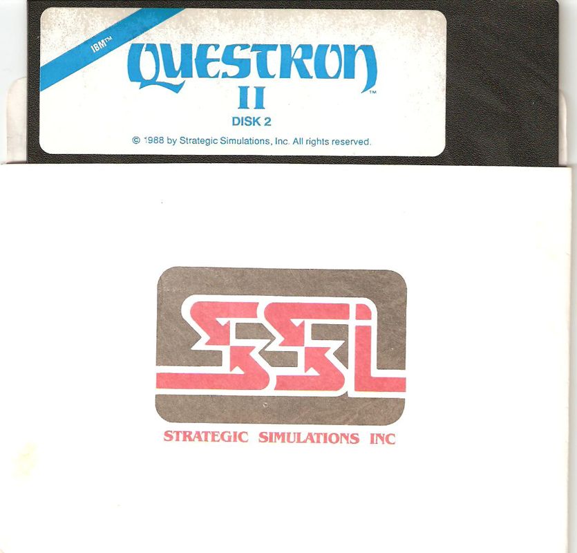 Media for Questron II (DOS): 5.25" Disk 2