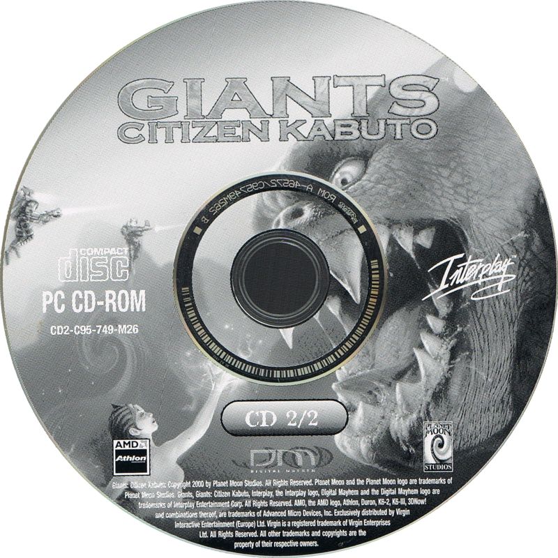 Media for Giants: Citizen Kabuto (Windows): Disc 2