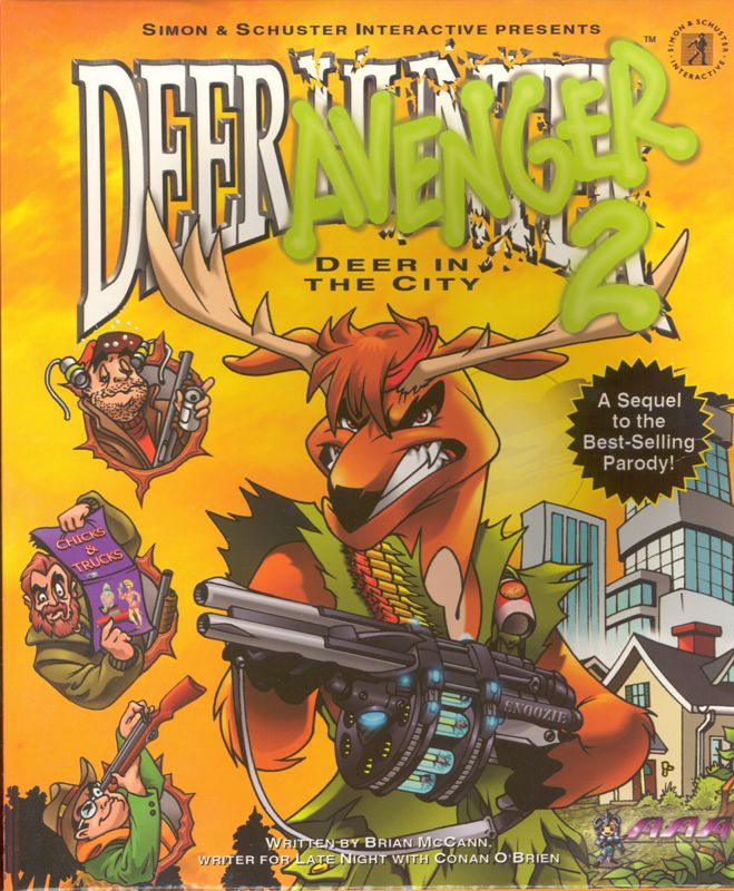 Front Cover for Deer Avenger 2: Deer in the City (Macintosh and Windows)