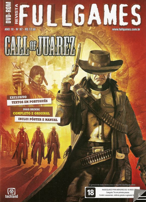 Front Cover for Call of Juarez (Windows) (Fullgames #97 covermount )