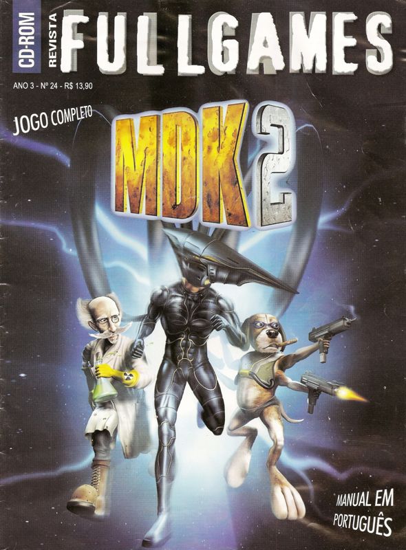 Front Cover for MDK 2 (Windows) (Fullgames #24 covermount)