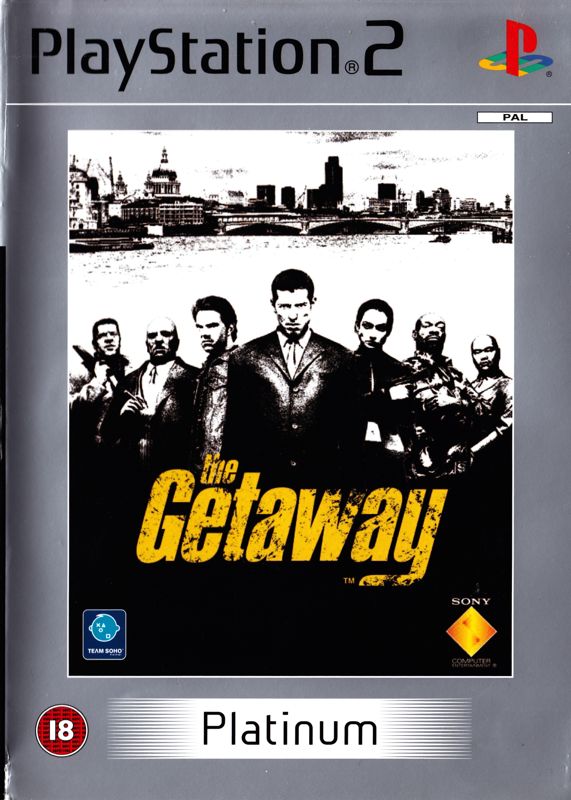 Front Cover for The Getaway (PlayStation 2) (Platinum release)
