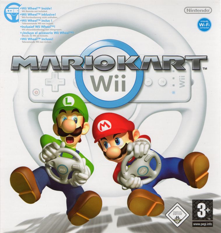 Mario Kart Wii cover or packaging material - MobyGames