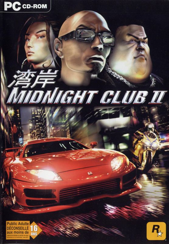 Front Cover for Midnight Club II (Windows)