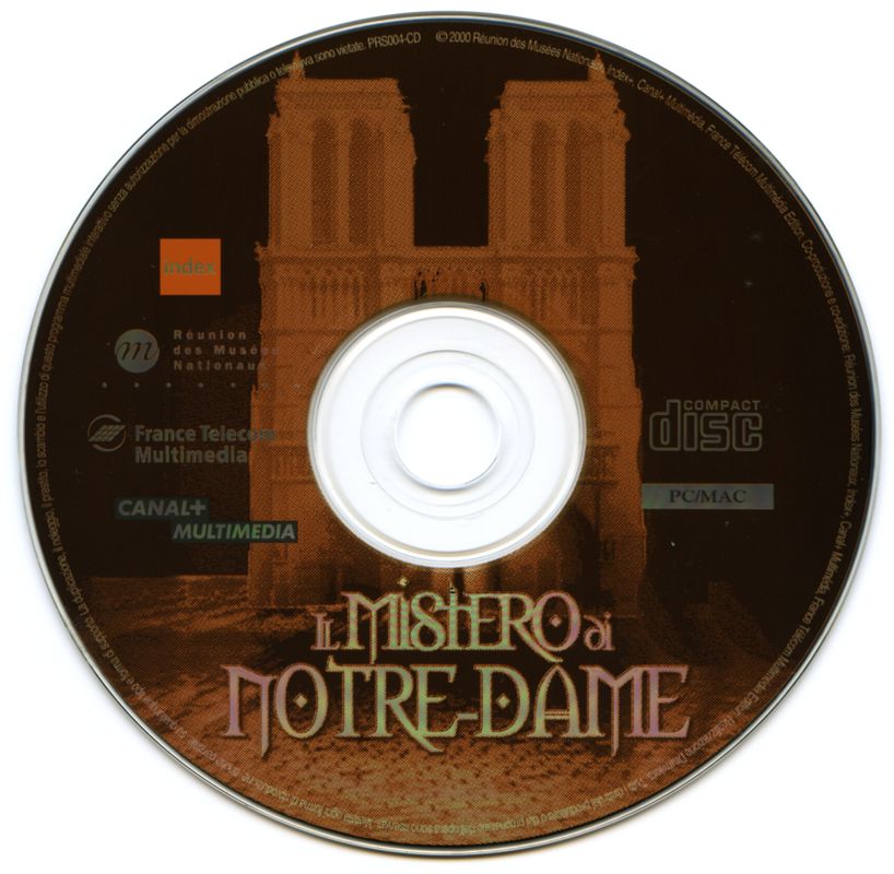 Media for Paris 1313: The Mystery of Notre-Dame Cathedral (Macintosh and Windows)