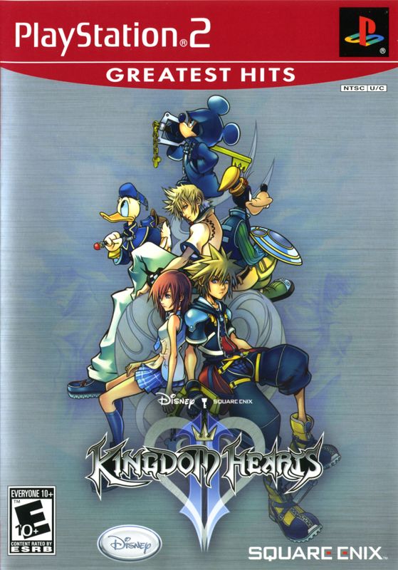 Front Cover for Kingdom Hearts II (PlayStation 2) (Greatest Hits release)