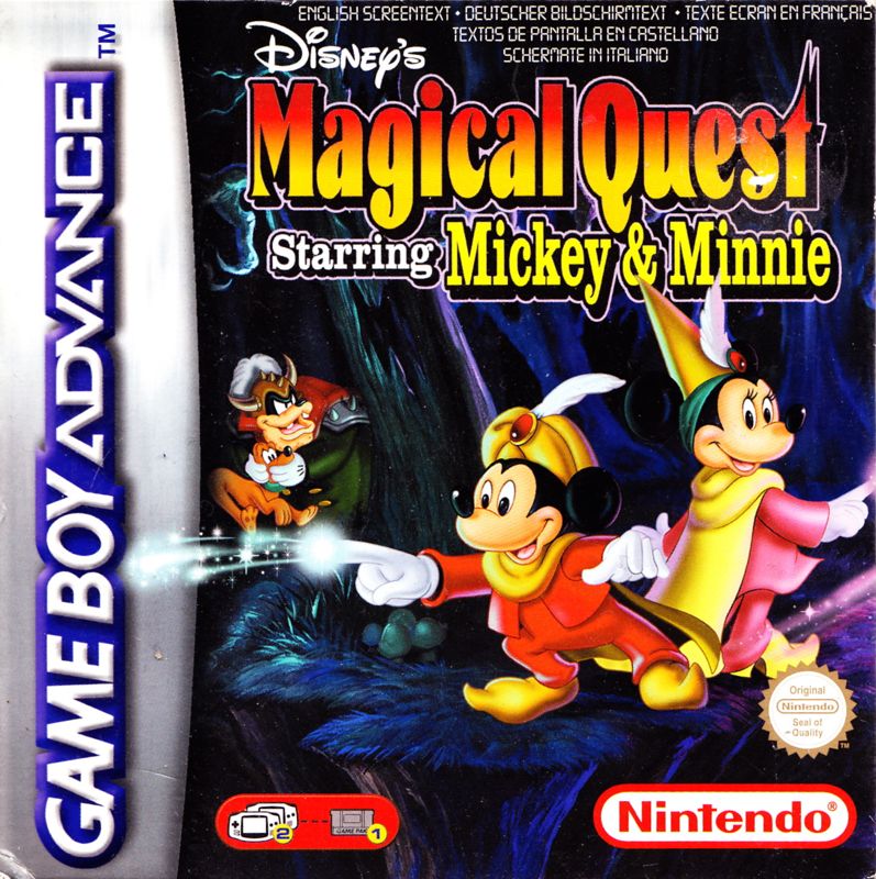 Front Cover for Disney's Magical Quest Starring Mickey & Minnie (Game Boy Advance)
