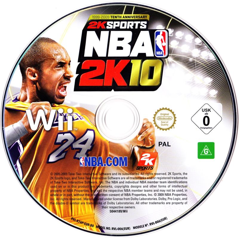 Media for NBA 2K10 (Wii)