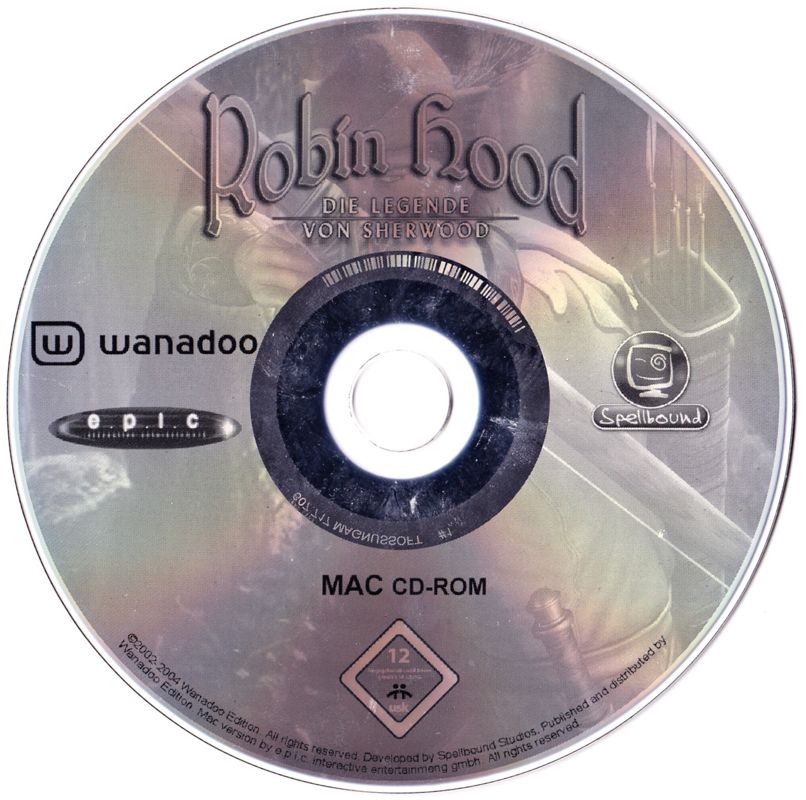 Media for Robin Hood: The Legend of Sherwood (Macintosh)
