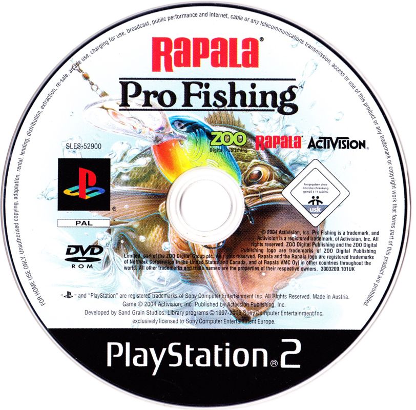 Rapala Pro Bass Fishing (Sony PS2 Game, 2010) - Brand New