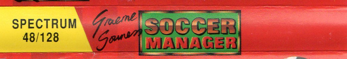 Spine/Sides for Graeme Souness Soccer Manager (ZX Spectrum)