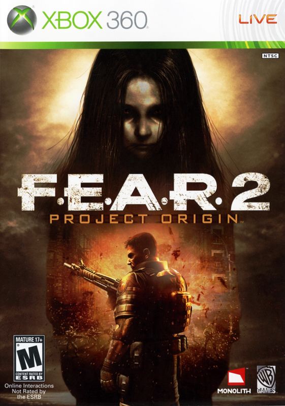 Front Cover for F.E.A.R. 2: Project Origin (Xbox 360)