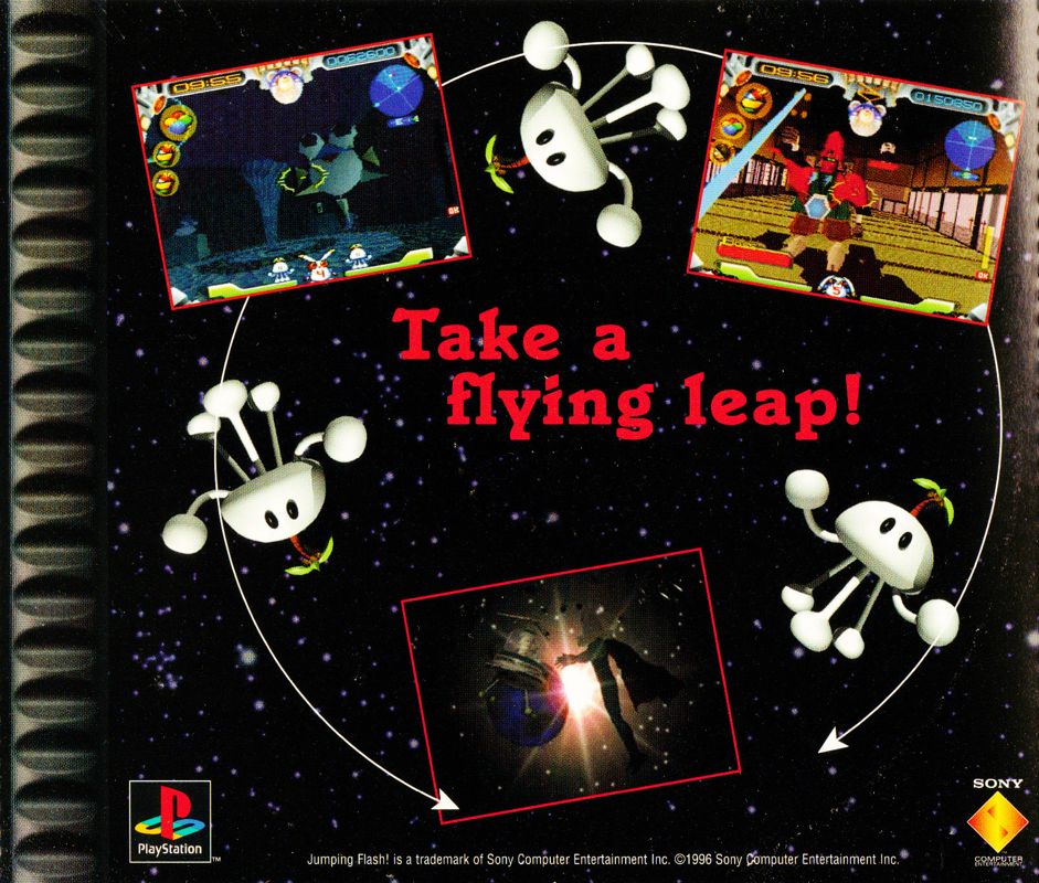 Inside Cover for Jumping Flash! 2 (PlayStation)