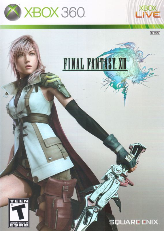Front Cover for Final Fantasy XIII (Xbox 360)
