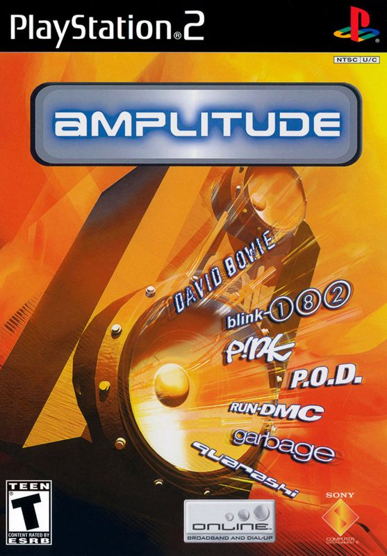 Front Cover for Amplitude (PlayStation 2)