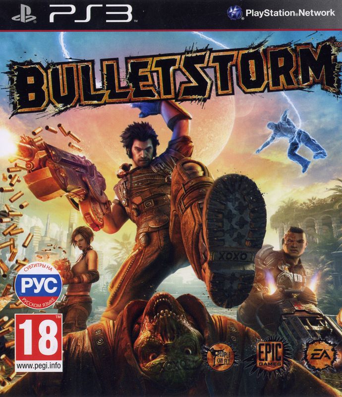 Front Cover for Bulletstorm (PlayStation 3)
