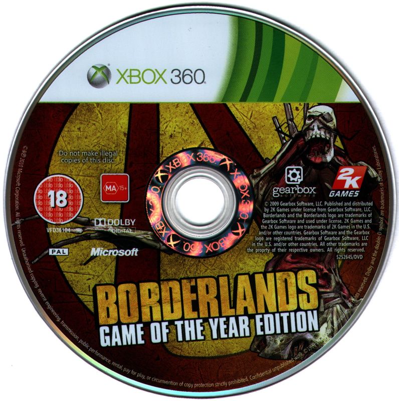 Media for Borderlands: Game of the Year Edition (Xbox 360)