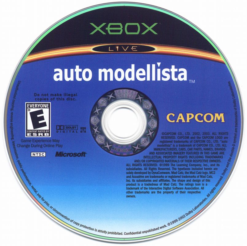 Media for Auto Modellista (Xbox)