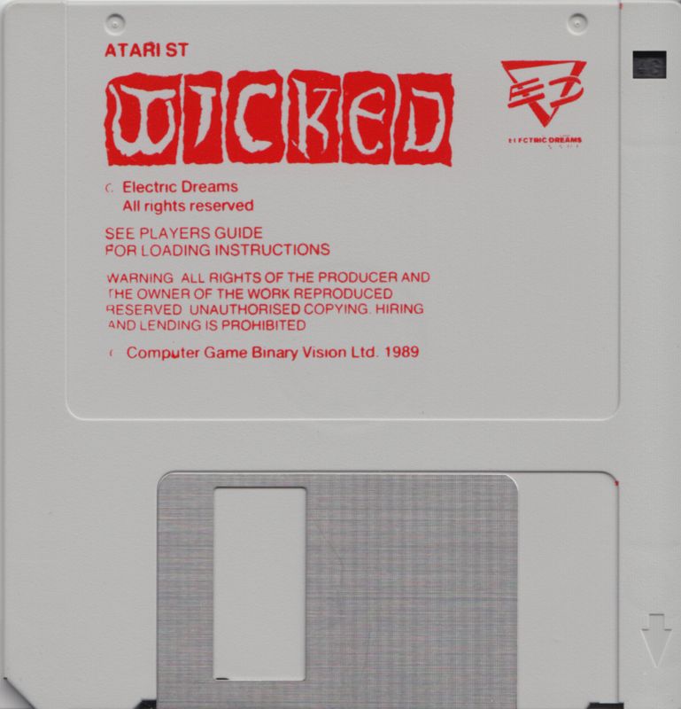 Media for Wicked (Atari ST)
