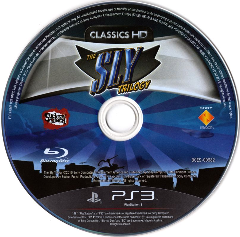 Media for The Sly Collection (PlayStation 3)