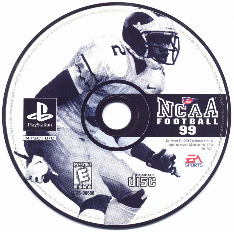 Media for NCAA Football 99 (PlayStation)