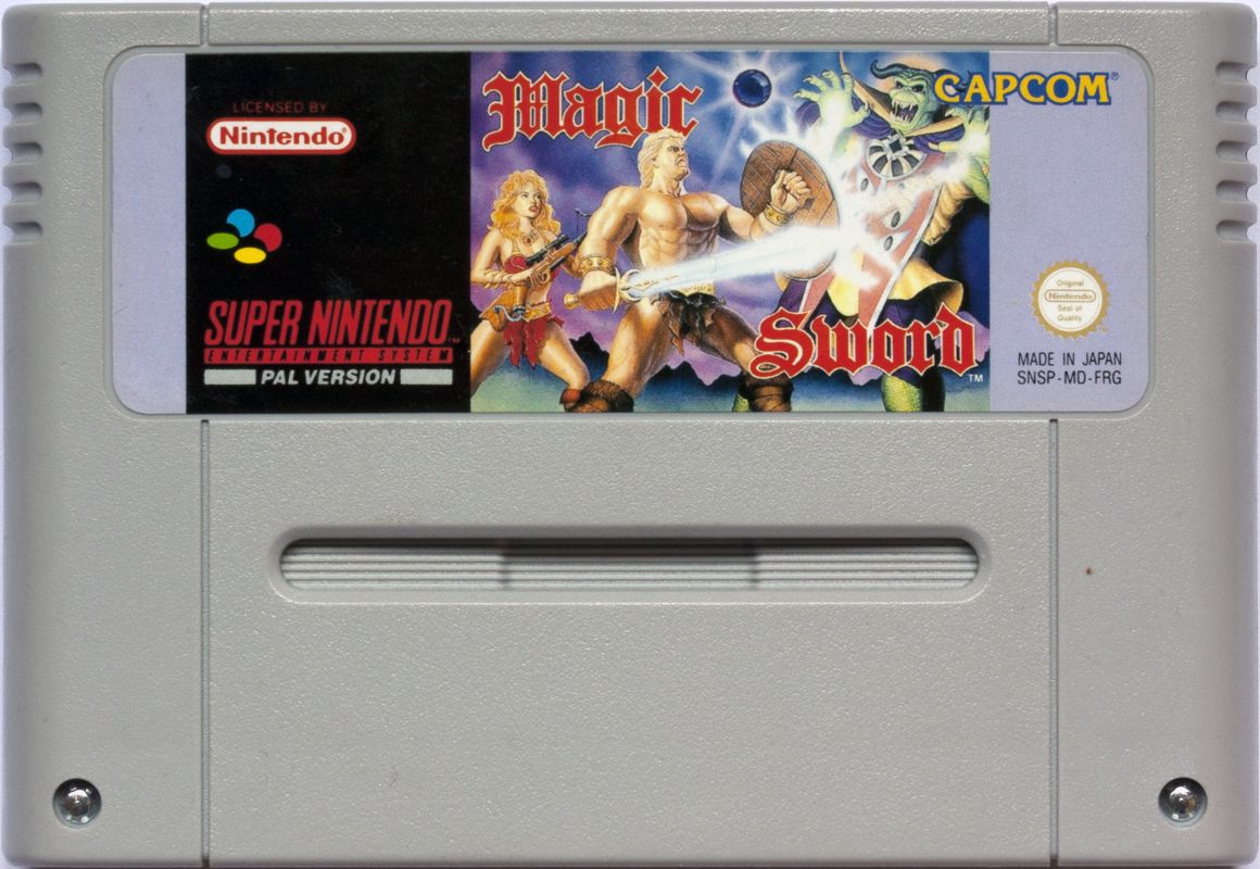 Media for Magic Sword (SNES)