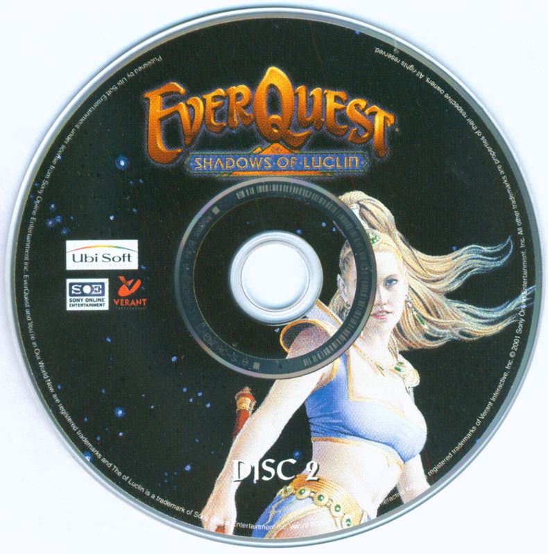 Media for EverQuest: Gold Edition (Windows): Shadows of Luclin disc 2