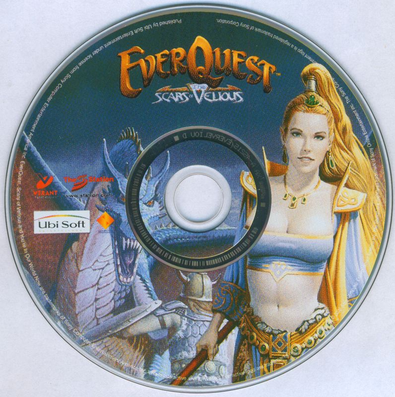 Media for EverQuest: Gold Edition (Windows): The Scars of Velious disc