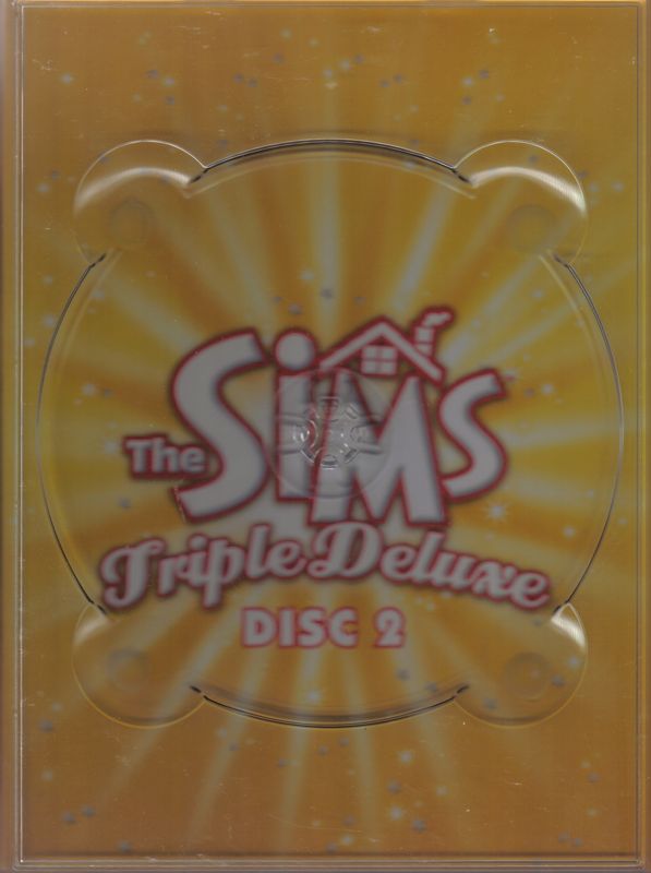 Other for The Sims: Complete Collection (Windows): The Sims Triple Deluxe Digipak : Inner Centre