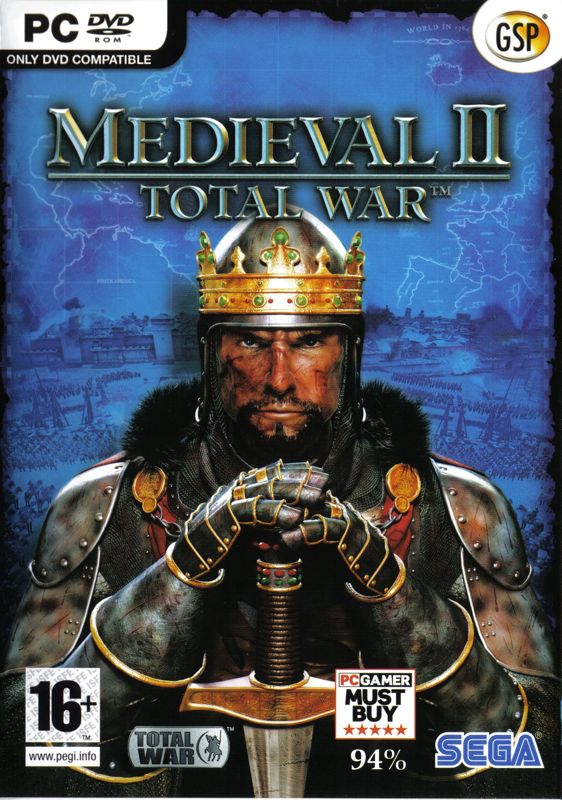 Front Cover for Medieval II: Total War (Windows) (GSP DVD release)