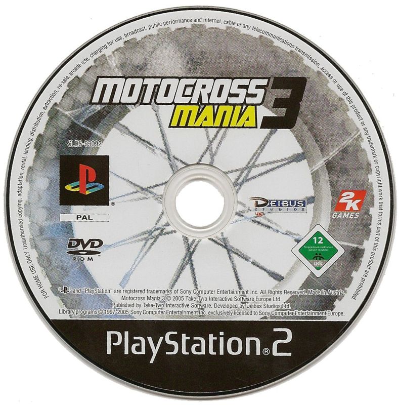 Motocross Mania 3 para Playstation 2 (2005)