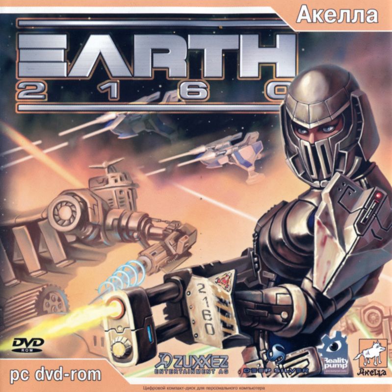Front Cover for Earth 2160 (Windows) (DVD-ROM release)