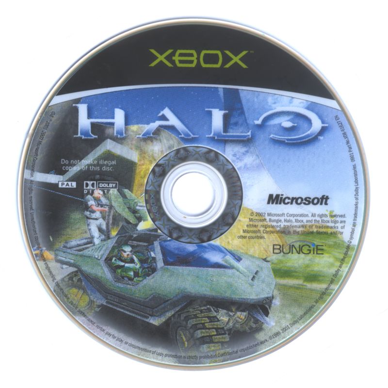 Media for Halo: Combat Evolved (Xbox) (Made In Ireland)