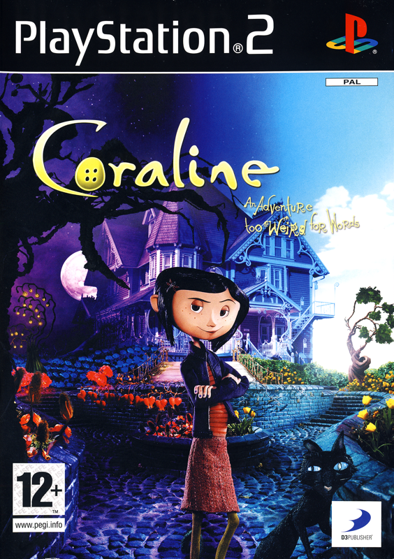 Front Cover for Coraline (PlayStation 2)